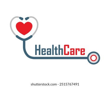 Medical stethoscope icon in flat style. Doctor instrument vector illustration on isolated background. Medicine and healthcare sign business concept.