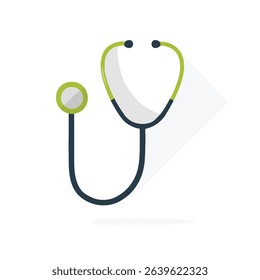 Medical stethoscope icon healthcare symbol doctor clinic