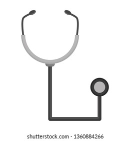 medical stethoscope isolated icon