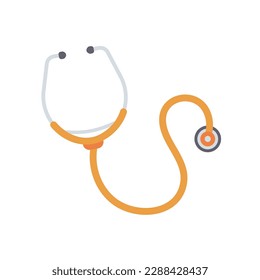 medical stethoscope of nurse and doctor to examine the patient's body