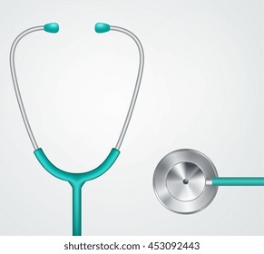 Medical stethoscope, phonendoscope equipment.