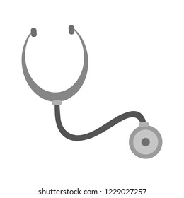 Medical stethoscope symbol