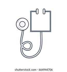 medical stethoscope tool and cardiology element