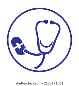 Medical stethoscope vector free download