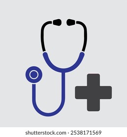 Medical stethoscope vector free download