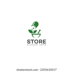 medical store logo Design Template Vector icon