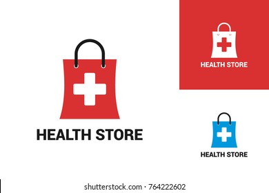 Medical Store Logo Template Design
