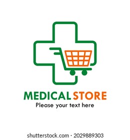 Medical Store Logo Template Illustration 260nw 2029889303 