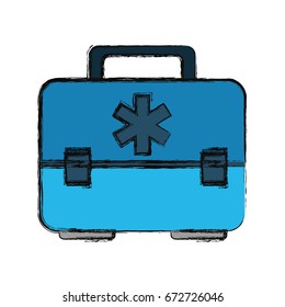 Medical suitcase first aids