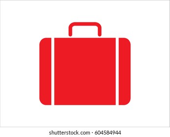 medical suitcase icon, vector illustration eps10