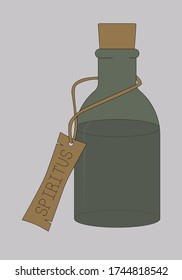medical supplies drawn in a vector