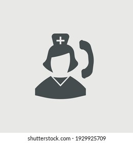 Medical support vector icon illustration sign