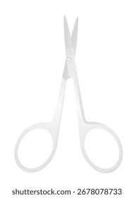 Medical surgery scissors. vector illustration