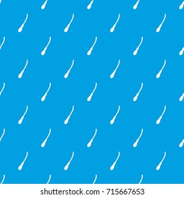 Medical surgical suction pattern repeat seamless in blue color for any design. Vector geometric illustration