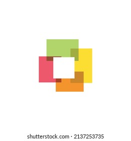 medical symbol with full color abstract concept


