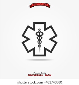 Medical symbol icon