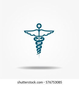 Medical symbol icon vector