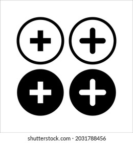 Medical symbol icon vector for web, computer and mobile app