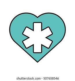 medical symbol isolated icon vector illustration design