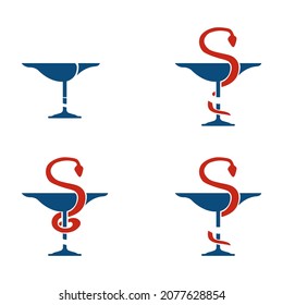 medical symbol on a white background, vector illustration