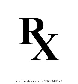 Medical symbol : Rx signage template