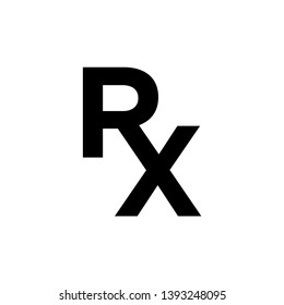 Medical symbol : Rx signage template