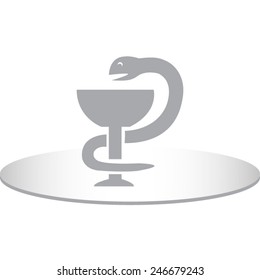 Medical symbol vector icon