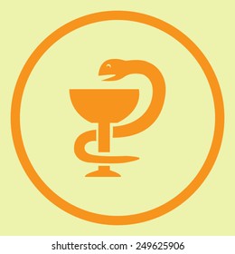 Medical symbol vector icon