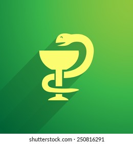 Medical symbol vector icon