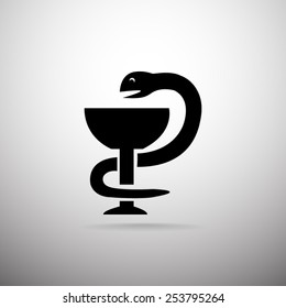 Medical symbol vector icon