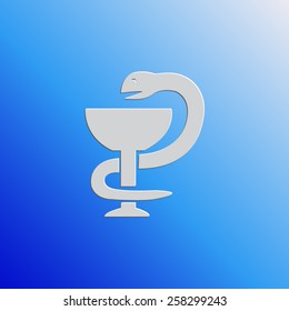 Medical symbol vector icon