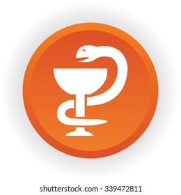 Medical symbol vector icon 