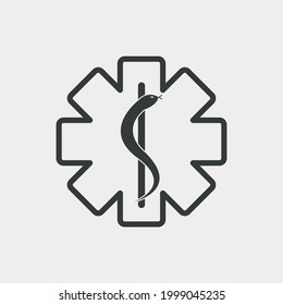 medical symbol vector icon illustration sign 