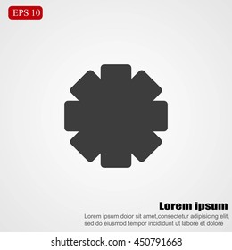 medical symbol. vector illustration
