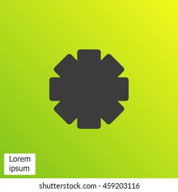 medical symbol. vector illustration
