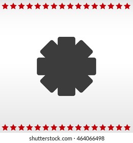 medical symbol. vector illustration
