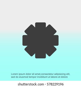 medical symbol. vector illustration