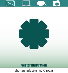 medical symbol. vector illustration