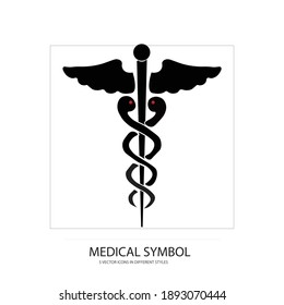 Medical Symbol vector type icon