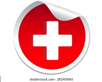 Medical symbol.Vector