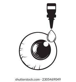 Medical symptom Mechanical Dry Eye and drops for treatment.