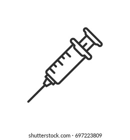 Medical syringe