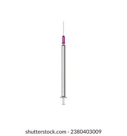 medical syringe cartoon. medicine health, treatment injection, drug hospital medical syringe sign. isolated symbol vector illustration
