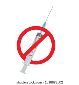 Medical syringe icon. Graphic elements for your design