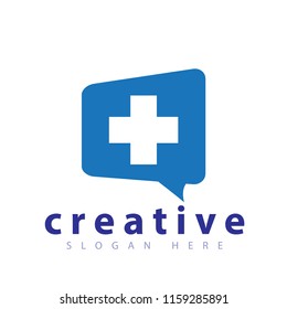 Medical Talk Logo icon vector