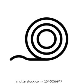 Medical Tape Vector Thin Line Icon