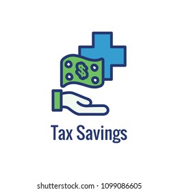 Medical Tax Savings W Health Savings Account Or Flexible Spending Account - HSA, FSA, Tax-sheltered Savings