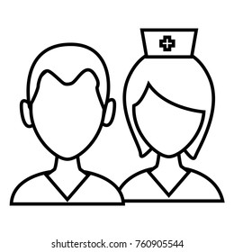 Medical teamwork avatar