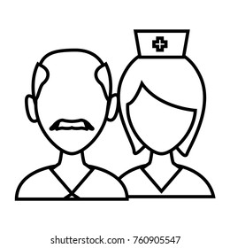 Medical teamwork avatar