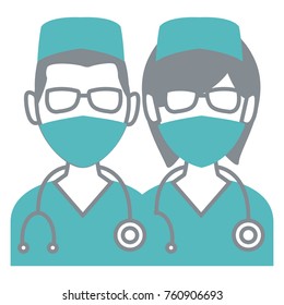Medical teamwork avatar
